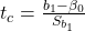 Rendered by QuickLaTeX.com {t}_{c}=\frac{{b}_{1}-{\beta }_{0}}{{S}_{{b}_{1}}}