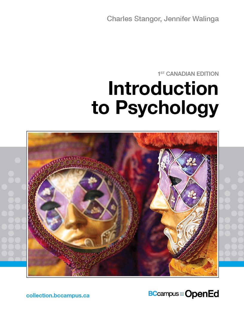 Cover image for Introduction to Psychology - 1st Canadian Edition
