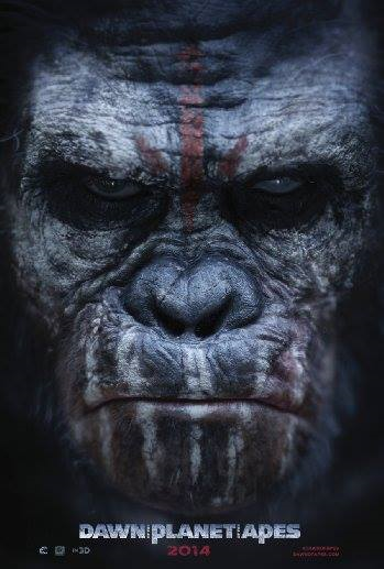 &quot;Dawn of the Planet of the Apes&quot; movie poster