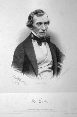 Portrait of Thomas Graham.