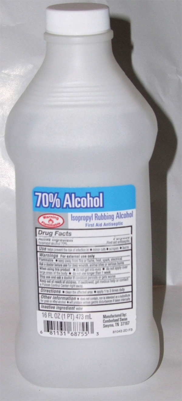 Isopropyl alcohol.