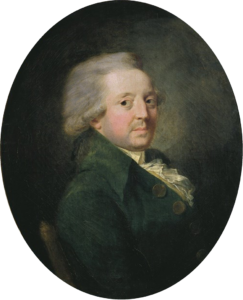 A painting of Nicolas de Condorcet.