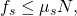 Rendered by QuickLaTeX.com {f}_{s}\le {\mu }_{s}N,