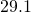 Rendered by QuickLaTeX.com 29.1º