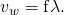Rendered by QuickLaTeX.com {v}_{w}=\mathrm{f\lambda .}
