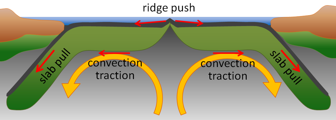 3.3: Mechanisms for Plate Motion - Geosciences LibreTexts