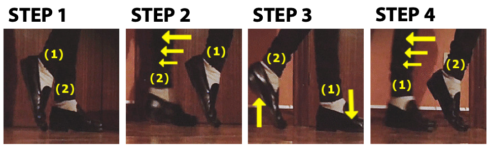 instructions for the moonwalk