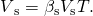 Rendered by QuickLaTeX.com {\text{Δ}V}_{\text{s}}={\beta }_{\text{s}}{V}_{\text{s}}\text{Δ}T.