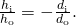 Rendered by QuickLaTeX.com \frac{{h}_{\text{i}}}{{h}_{\text{o}}}=-\frac{{d}_{\text{i}}}{{d}_{\text{o}}}.