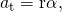 Rendered by QuickLaTeX.com {a}_{\text{t}}=\mathrm{r\alpha },