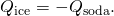 Rendered by QuickLaTeX.com {Q}_{\text{ice}}=-{Q}_{\text{soda}}\text{.}