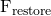 Rendered by QuickLaTeX.com {\mathbf{\text{F}}}_{\text{restore}}