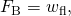 Rendered by QuickLaTeX.com {F}_{\text{B}}={w}_{\text{fl}},