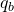 Rendered by QuickLaTeX.com {q}_{b}