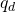 Rendered by QuickLaTeX.com {q}_{d}