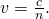 Rendered by QuickLaTeX.com v=\frac{c}{n}.