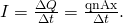 Rendered by QuickLaTeX.com I=\frac{\Delta Q}{\Delta t}=\frac{\text{qnAx}}{\Delta t}\text{}.