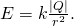 Rendered by QuickLaTeX.com E=k\frac{|Q|}{{r}^{2}}.