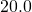 Rendered by QuickLaTeX.com \text{20}\text{.}0º