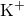 Rendered by QuickLaTeX.com {\text{K}}^{+}
