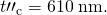 Rendered by QuickLaTeX.com {t\prime \prime }_{\text{c}}=\text{610}\phantom{\rule{0.25em}{0ex}}\text{nm.}
