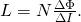 Rendered by QuickLaTeX.com L=N\frac{\Delta \Phi }{\Delta I}\text{.}