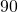 Rendered by QuickLaTeX.com \text{90}\text{º}