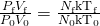 Rendered by QuickLaTeX.com \frac{{P}_{\text{f}}{V}_{\text{f}}}{{P}_{0}{V}_{0}}=\frac{{N}_{\text{f}}{\text{kT}}_{\text{f}}}{{N}_{0}{\text{kT}}_{0}}