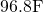 Rendered by QuickLaTeX.com \text{96}\text{.}8\text{º}\text{F}