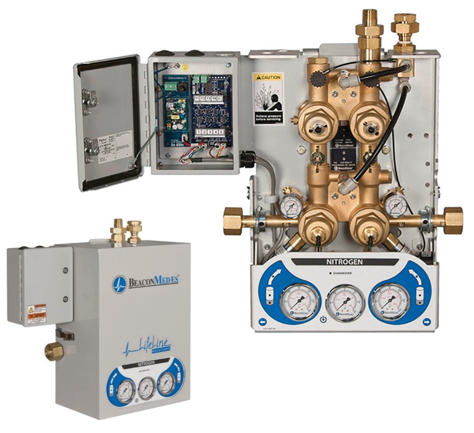 Figure 16. Pressure relief valve monitoring a line pressure regulator