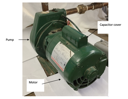 Figure 13 CSIR motor and pump package