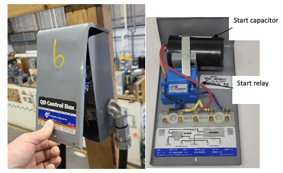 Figure 14 Submersible pump control box 