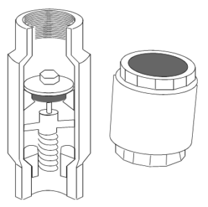 Figure 18 Inline check valve