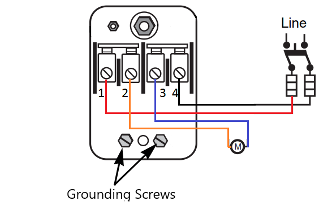 Figure 67 Pressure switch wiring