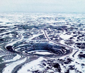 The Jericho Diamond Mine pit in Nunavut, n.d. (Created by Tom Churchill) https://commons.wikimedia.org/wiki/File:Jericho_Diamond_Mine_pit_Nunavut_Canada.jpg