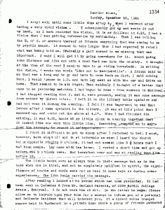 Figure 9.E1 A page from the typescript version of King's journal, 10 December 1944. Library and Archives Canada. http://www.bac-lac.gc.ca/eng/discover/politics-government/prime-ministers/william-lyon-mackenzie-king/Pages/item.aspx?IdNumber=27787&