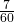 \frac{7}{60}