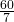 \frac{60}{7}