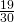 \frac{19}{30}