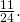 \frac{11}{24}.