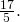 \frac{17}{5}.