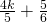 \frac{4k}{5}+\frac{5}{6}