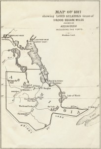 A map of Assiniboia.