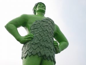 The Jolly Green Giant.