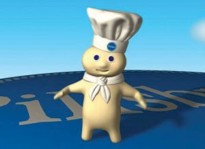 The Pillsbury Doughboy.