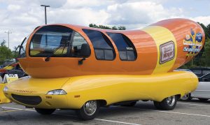 The Oscar Mayer Wienermobile.