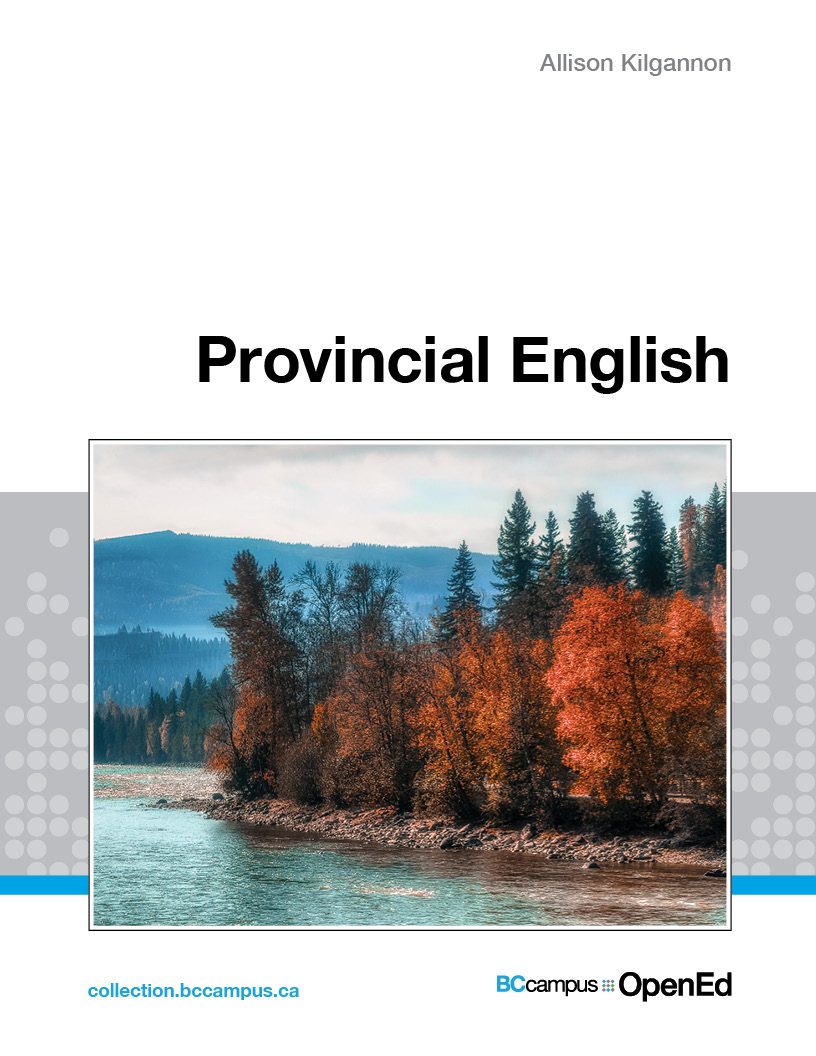 Cover image for Provincial English