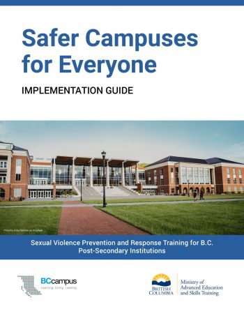 Safer campuses for everyone: implementation guide
