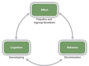 Figure 11.2 Relationships among social groups are influenced by the ABCs of social psychology.