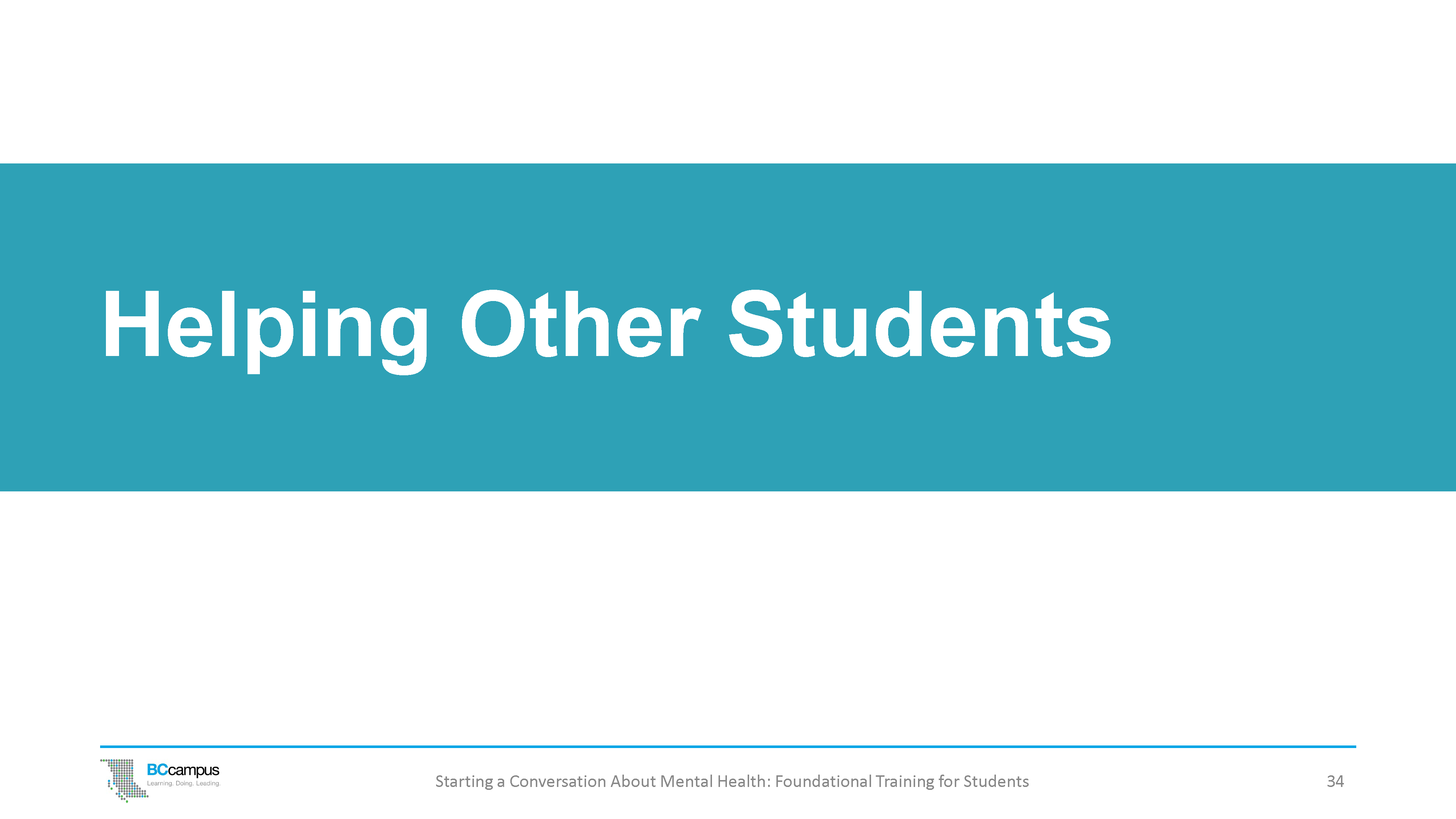 7. Helping Other Students – Starting A Conversation About Mental Health ...